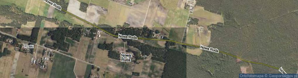 Zdjęcie satelitarne Nowa Ruda ul.